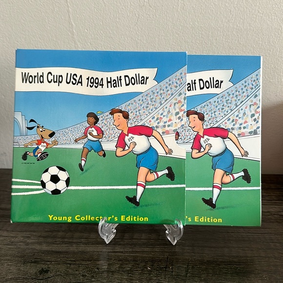 1994 D Mint World Cup USA Commemorative Coin Uncirculated - Picture 5 of 12